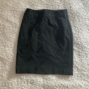 White House Black Market Charcoal Pencil Skirt